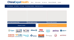 Desktop Screenshot of chinaexpathealth.com